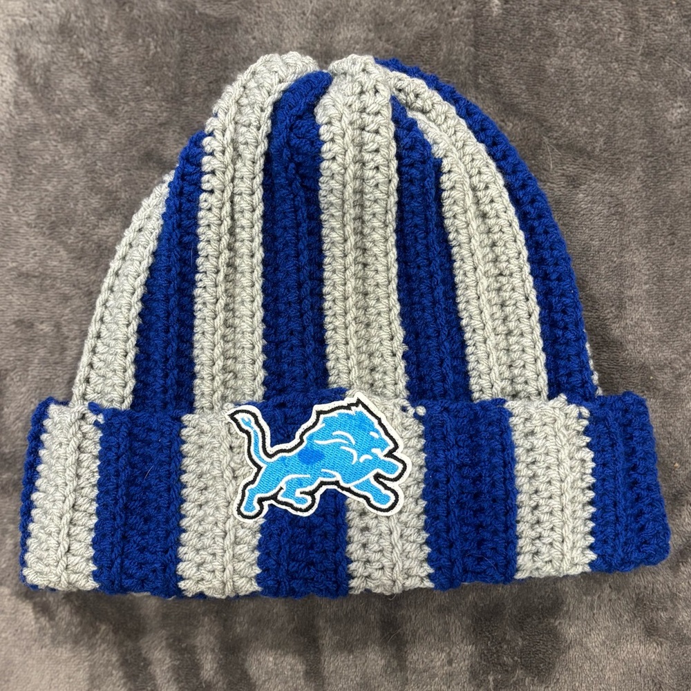 Crochet ribbed beanie